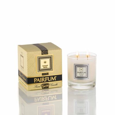 Large & Natural Fragranced Candle - Snow Crystal Wax - Innocent Vanilla