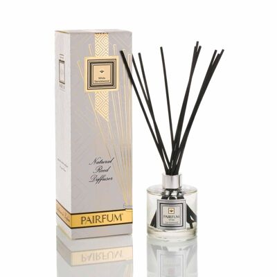 Large & Natural Room Diffuser - Tower Shape - Long Lasting - White Sandalwood