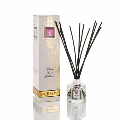 Reed Diffuser - Natural & Long Lasting - Tower Shape - Classic Size - Pink Lavender