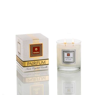 Perfumed Candle - Classic Size - Natural Snow Crystal Wax - Rich Spices