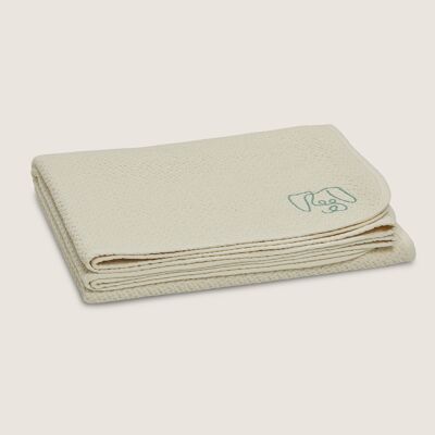 Organic cotton blanket -  White