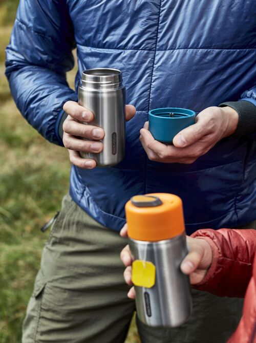 Insulated Travel Mug - Leak Proof Stainless Steel Travel Cup - Orange