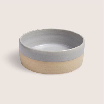 Ceramic food bowl  Bo – Grey