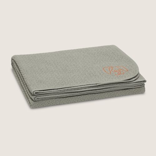 Organic cotton blanket -  Grey