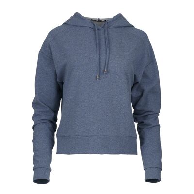 Sudadera con capucha Indigo Mélange