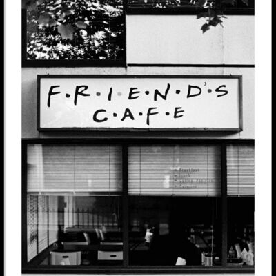 Affiche du café des amis