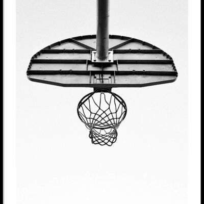 Cartel de aro de baloncesto