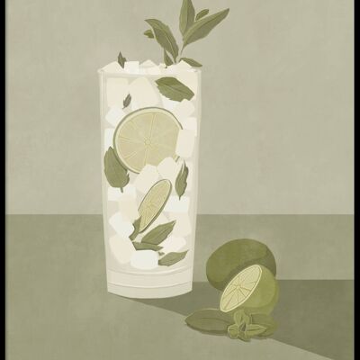 Mojito drink poster