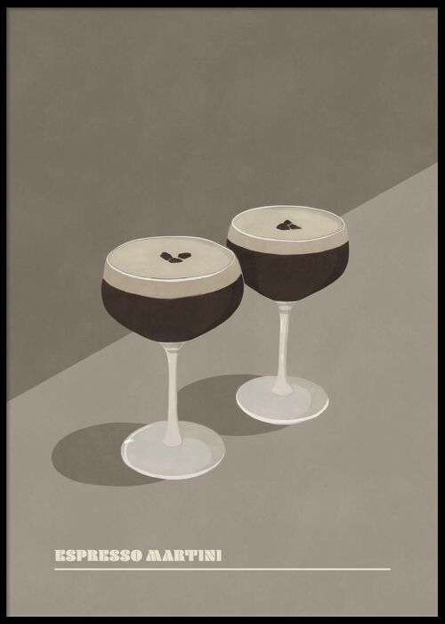 Espresso martini poster