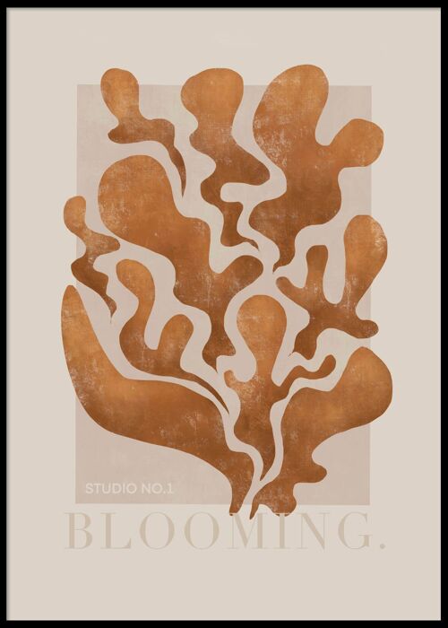 Blooming poster