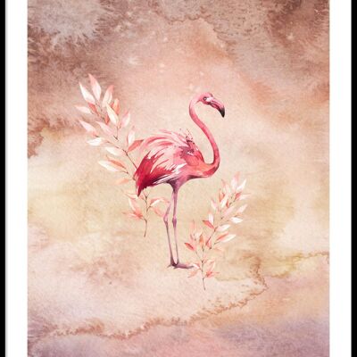 Flamingo-Plakat