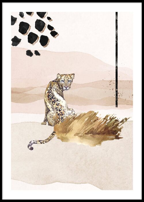 Leopard poster