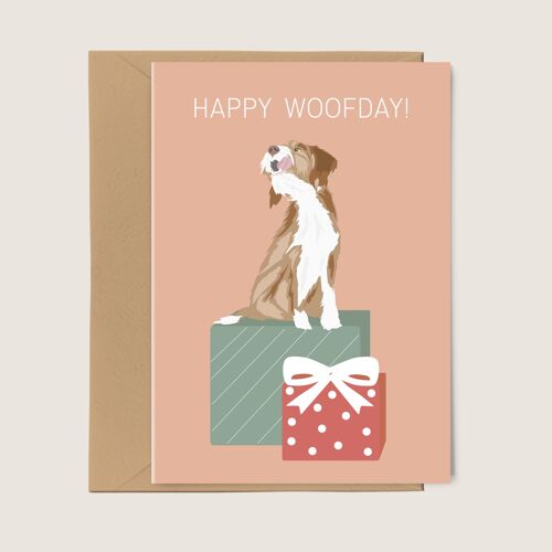 Greeting card Happy Woofday