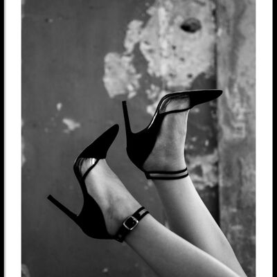 Black heels poster