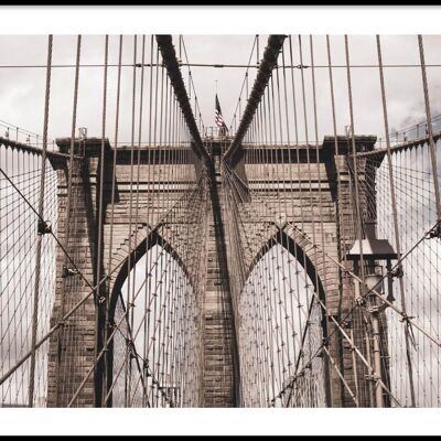 Affiche du pont de Brooklyn