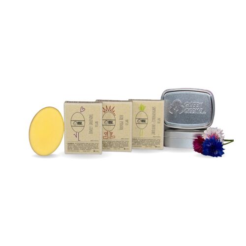 Vegan Pack - insgesamt 90 Gramm feste Handcreme - Vegan Pack mit 2 Dosen