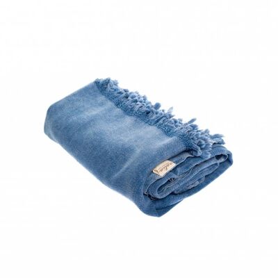 Blanket – stonewashed blue