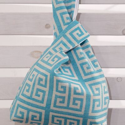 Arm pouch meandros turquoise