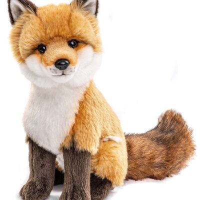 Renard roux classique - 27 cm (hauteur) - Mots clés : animal de la forêt, renard, peluche, peluche, peluche, peluche