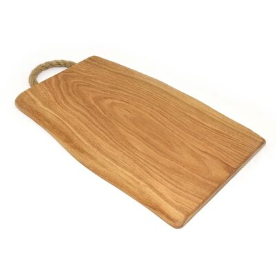 Cutting board with rope, Oak