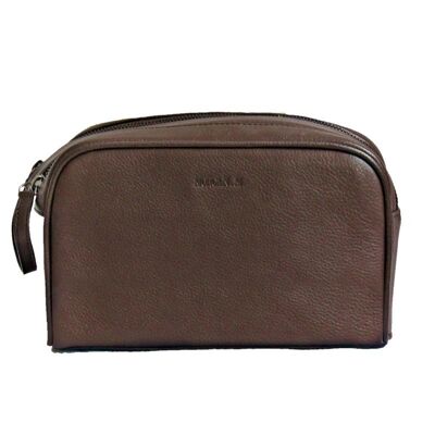 The Davus Washbag - Walnut