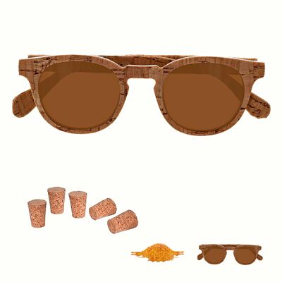 Bolonia Pure model - 100% recycled sunglasses