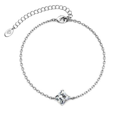Calle Bracelet - Silver and Crystal