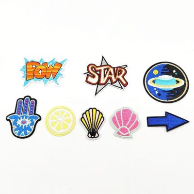 Star iron-on patches