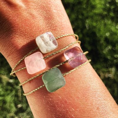 DAPHNEE Bracelet Quartz Rose