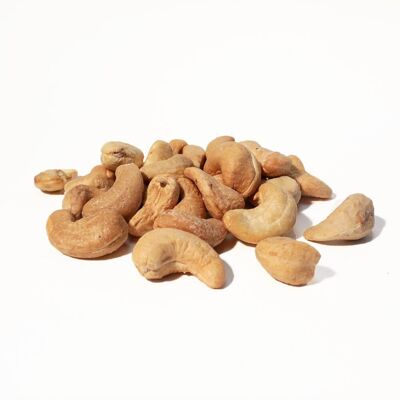 Organic salted roasted cashew nuts BULK 5KG