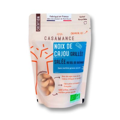 Noix de cajou grillée salée Bio 100g
