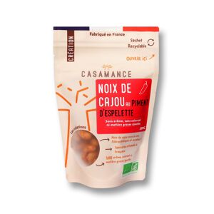 Noix de cajou au piment d'Espelette Bio 100g