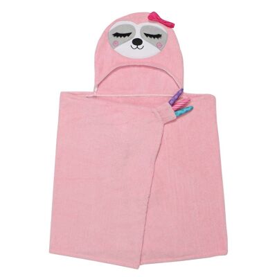 Zoocchini kids hooded towel - Sadie the Sloth