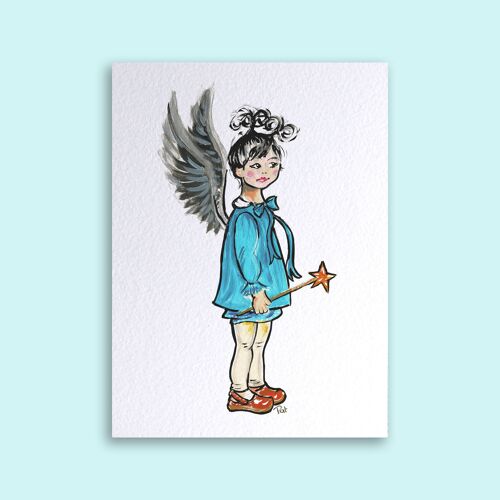 Card Christmas Angel 1