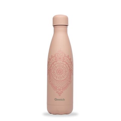 Bouteille thermos 500 ml, embout vieux rose