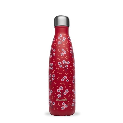 Thermoflasche 500 ml, Hanami Rot