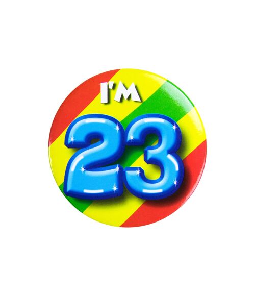 Button klein - I'm 23