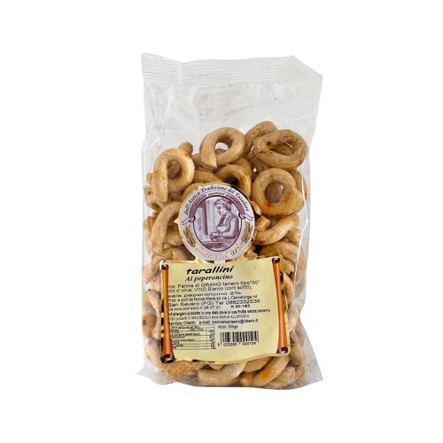 Biscuit apéritif - Tarallini al peperoncino - Gressins apéritifs au piment (300g)