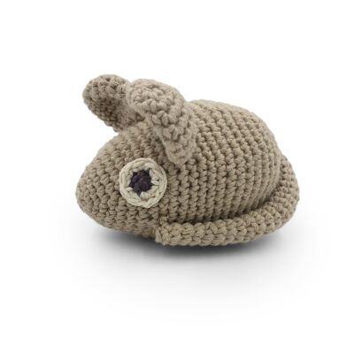 ELYSE THE GRAY MOUSE - ORGANIC COTTON TOY