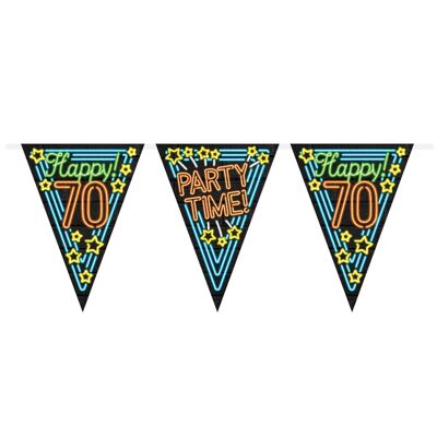 Bandiere al neon per feste - 70