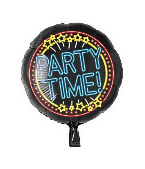 Neon Foil balloon - Party time