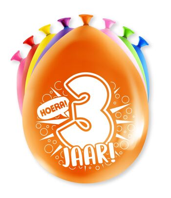 Ballons de Fête - 3 ans