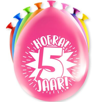 Partyballons - 5 Jahre
