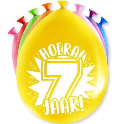 Partyballons - 7 Jahre