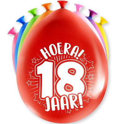 Partyballons - 18 Jahre