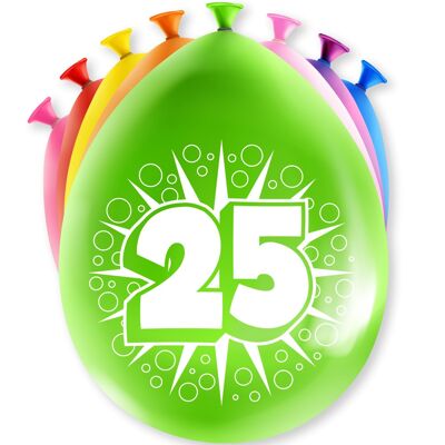Partyballons - 25 Jahre