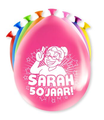 Ballons de fête - Sarah