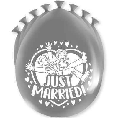 Ballons de fête - Just Married