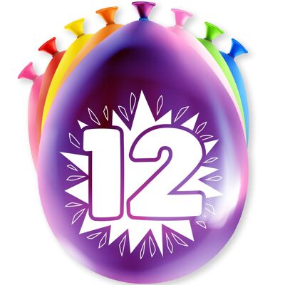 Partyballons - 12 Jahre