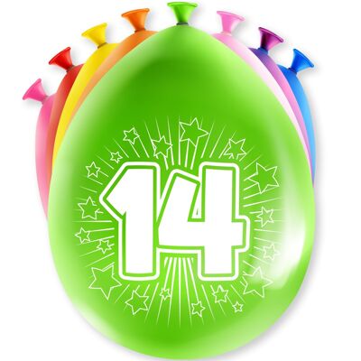 Partyballons - 14 Jahre